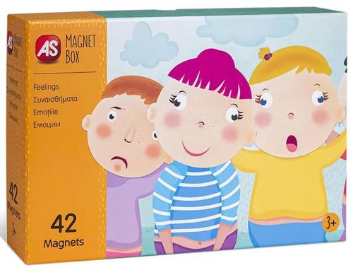 купить Игрушка As Kids 1029-64037 Cutie Magnetica - Emotii в Кишинёве 
