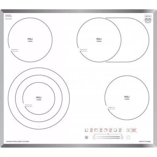 купить Встраиваемая поверхность электрическая Kaiser KCT 6715 FW в Кишинёве 