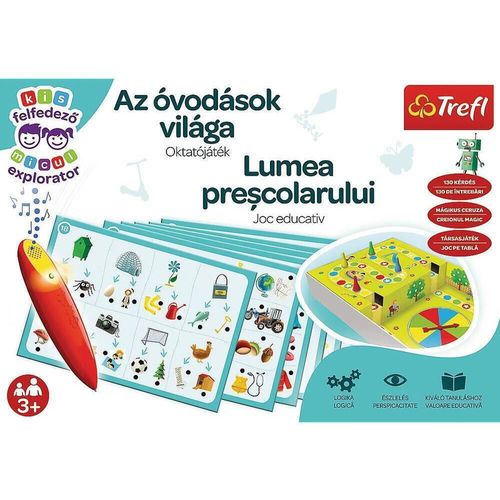 купить Настольная игра Trefl 2100 Game - The world of a preschooler RO в Кишинёве 