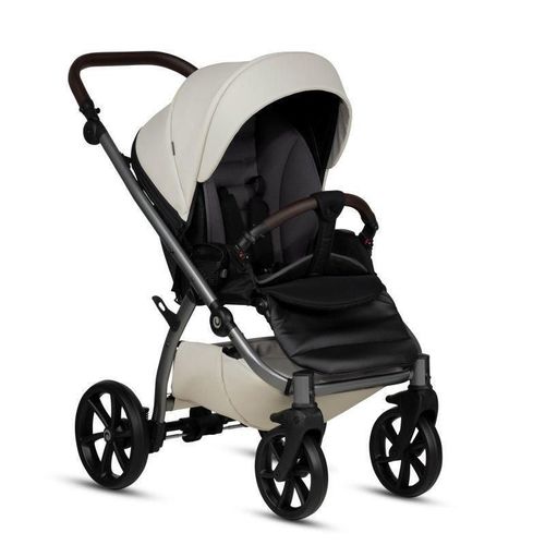 купить Детская коляска Tutis 2in1 UNO5+ Leather 2/1 Black Sesame (1402168) в Кишинёве 