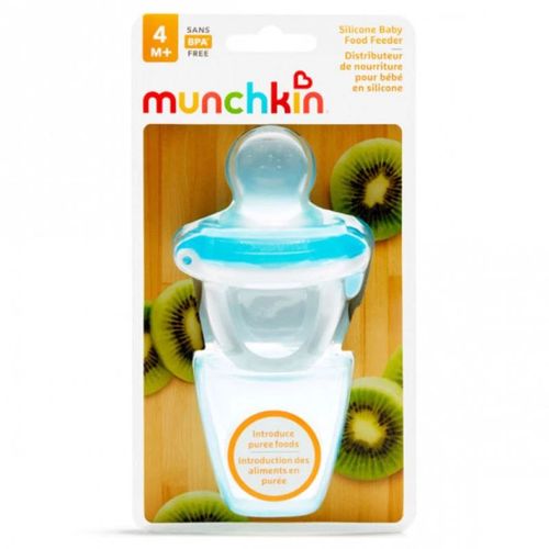 Dispozitiv pentru mancare proaspata Munchkin din silicon Albastru 