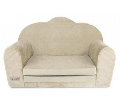 Sofa pentru copii Albero Mio Velvet Beige 