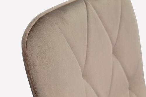 купить Комплект стол и стулья Evelin di Costacurta стол HV-27V Light Brown + 6 стульев YTC-080Wo Bluvel-40 в Кишинёве 