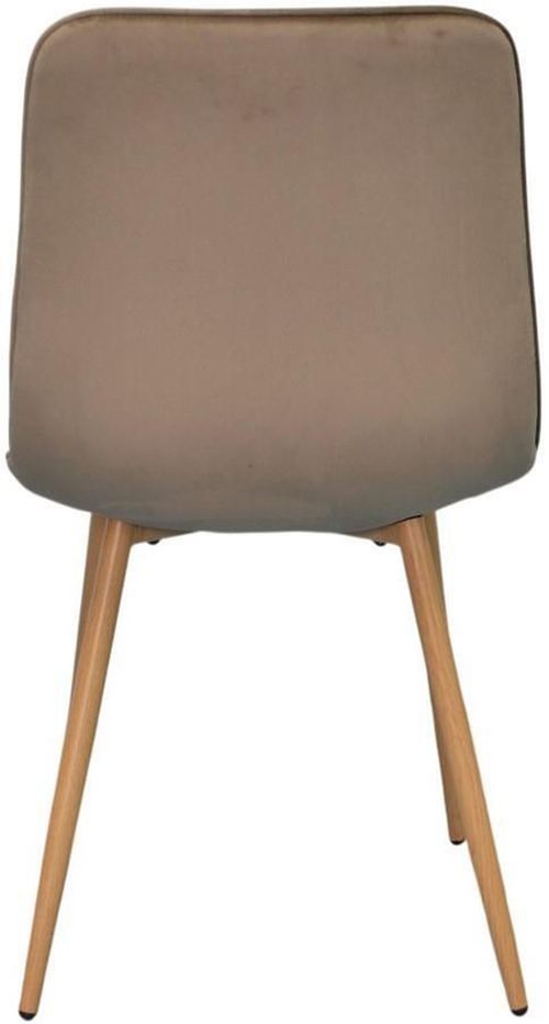 cumpără Scaun Evelin di Costacurta YTC-080Wo, BLUVEL40 (Brown) în Chișinău 