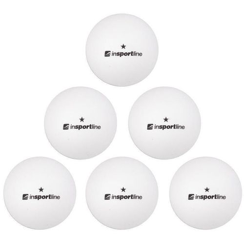 cumpără Articol de tenis inSPORTline 7604 Minge tenis de masa (6 buc) VHITS2 IN15455 alb în Chișinău 