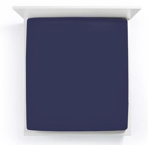 cumpără Lenjerie de pat Formesse 035-23-0507 Fitted Sheet Bella Gracia standard 200x220-200x240 Navy în Chișinău 