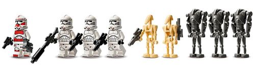cumpără Set de construcție Lego 75372 Star Wars Pachetul de luptă Clone Trooper și Battle Droid în Chișinău 