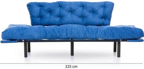 cumpără Canapea Trendy Nitta Triple Albastru, extensibila (3 locuri) în Chișinău 