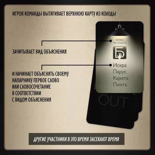 купить Настольная игра Las Igras 7354561 Blackout, 120 карт, 12+ в Кишинёве 