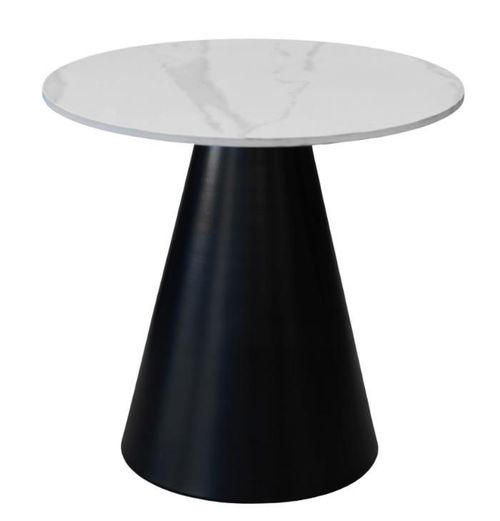 cumpără Măsuţă cafea Deco Set Masa cafea Arno D70x40 + D50x46 White în Chișinău 