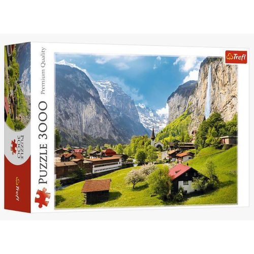 купить Головоломка Trefl 33076 Puzzles - 3000 - Lauterbrunnen, Switzerland в Кишинёве 