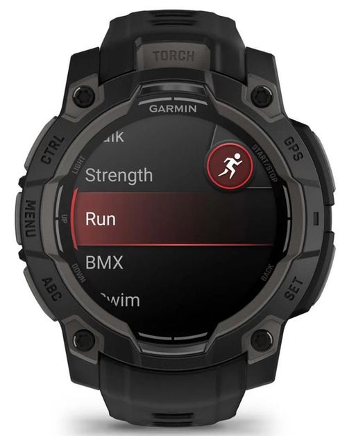 купить Смарт часы Garmin Instinct 3, 45 mm, Amoled, Black (010-02936-00) в Кишинёве 