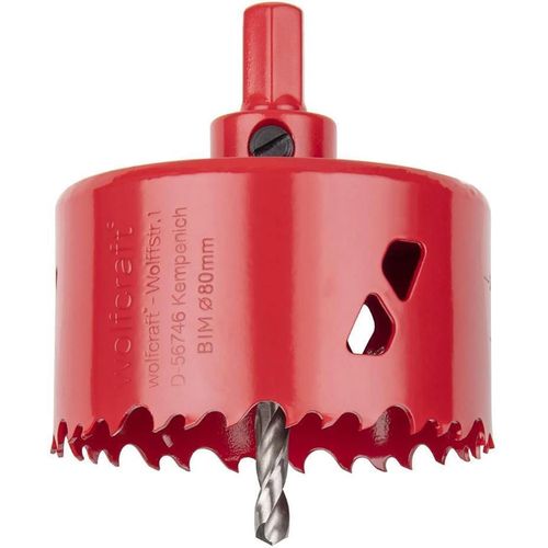 cumpără Set de tubulare, bite, duze Wolfcraft Carota bimetal 80mm 5485000 în Chișinău 