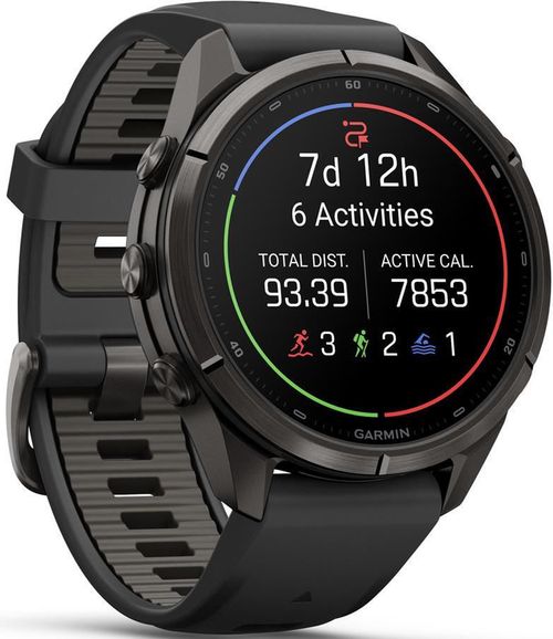 cumpără Ceas inteligent Garmin Fenix 9 Pro, 43mm, inReach, CgyDLC,Bk/Pb bd (010-04335-11) în Chișinău 