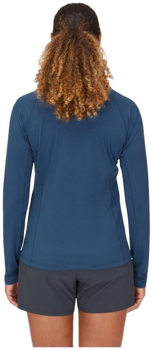 купить Одежда для спорта Rab Tricou dame Sonic LS Zip Tempest Blue 10 (QBL-04-TMB-10) в Кишинёве 