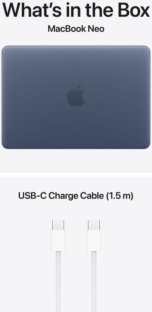 купить Ноутбук Apple MacBook Neo 13" A18 Pro 6c/5g 8/512GB Touch ID Indigo MHFG4 в Кишинёве 