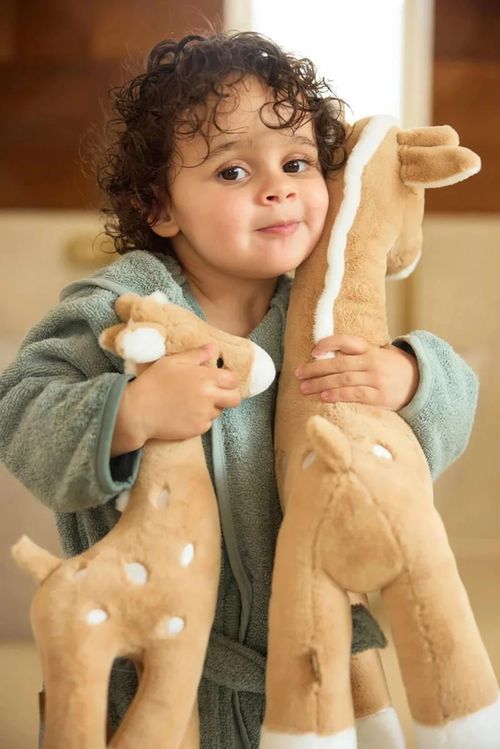 купить Мягкая игрушка Jollein 037-010-68066 Giraffe Biscuit XL в Кишинёве 
