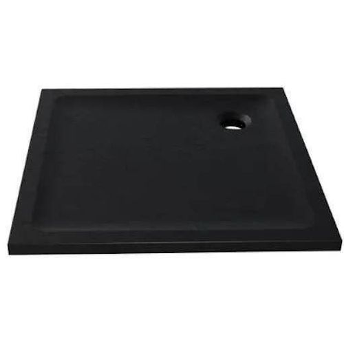 купить Душевой поддон New Trendy Tray Mild Stone Rectangular Black 90x90x4,5 mm B-0584 в Кишинёве 
