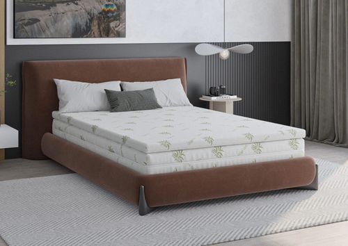 купить Ортопедический матрас MatroLuxe 025516 Topper Aloe Vera 140x200x4cm в Кишинёве 