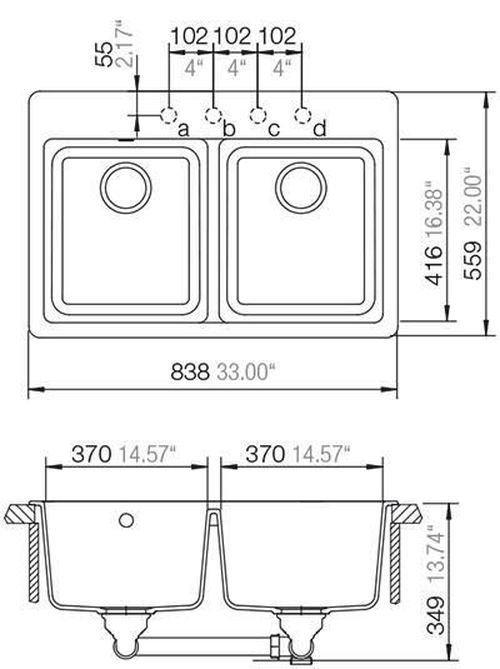 купить Мойка кухонная Schock Cristalite Madison N-200 в Кишинёве 