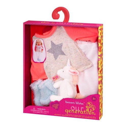 купить Кукла Battat BD30311Z Îmbracaminte păpuși Our Generation 46cm Unicorn, 57461 в Кишинёве 