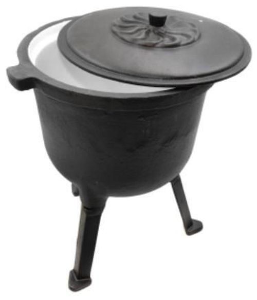 cumpără Produs pentru picnic Geko G80525 Ceaun din fonta de 8L cu capac în Chișinău 