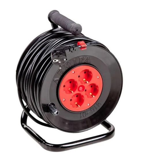 купить Удлинитель электрический Лемира 201073, U16-01-01 4prize PVS 3x2,5 25m, pe tambur в Кишинёве 