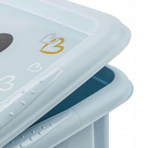 cumpără Cutie depozitare Keeeper Mickey Mouse Cloudy Blue (12238684) 30L для игрушек în Chișinău 