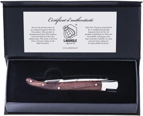 купить Нож походный Laguiole Luxury Line Pocket Knife Rose в Кишинёве 