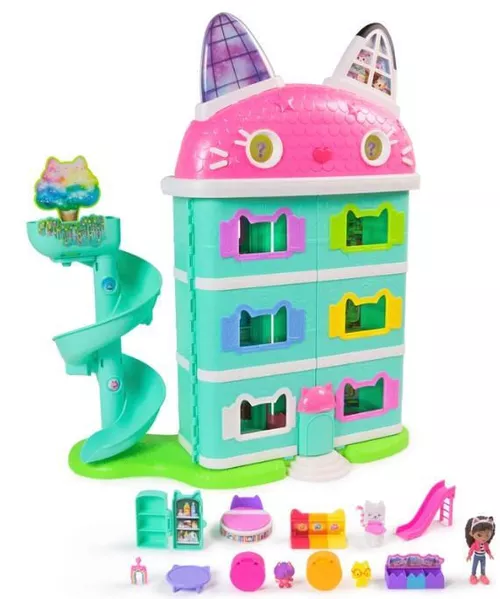купить Игрушка Spin Master 6074339 Interactive Deluxe Gabby Dollhouse в Кишинёве 