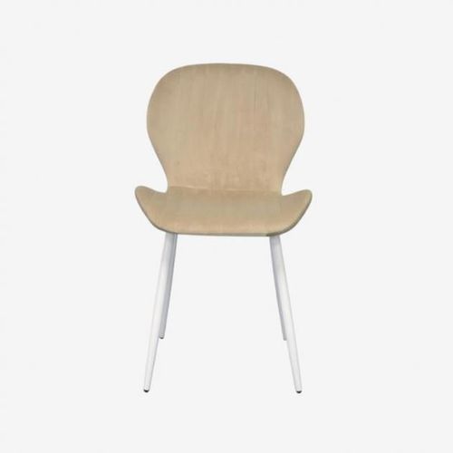 купить Комплект стол и стулья Evelin di Costacurta стол Raffles Oval White + 6 стульев YTC-064Wh UF910-01 Light beige в Кишинёве 