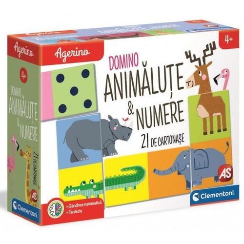 cumpără Puzzle As Kids 1024-50360 Agerino Domino Numere si litere în Chișinău 
