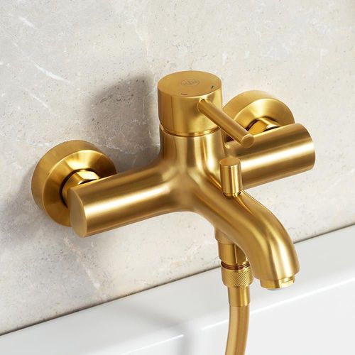 cumpără Baterie pentru cadă kfa armatura Moza матовое золото на стену în Chișinău 