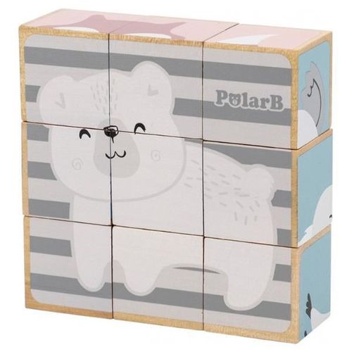 cumpără Puzzle PolarB 44024 Puzzle-cuburi Animăluțe în Chișinău 