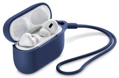 купить Аксессуар для моб. устройства Hama 210915 Sleeve AirPods Pro 2. Gen., Blue в Кишинёве 