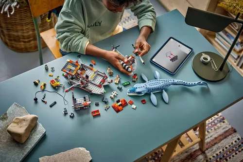 купить Конструктор Lego 77983 Jurassic World Atacul dinozaurului Mosasaurus asupra barcii в Кишинёве 