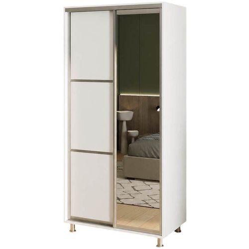 cumpără Dulap my-STYLE C10H0T01AM01-U23, 100x200, белый în Chișinău 