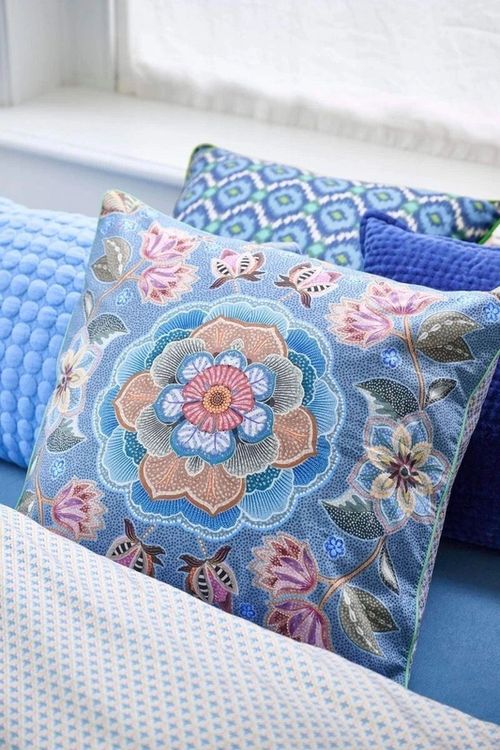 cumpără Set de perne si plapume Pip Studio 329661 Matata Cushion 53x53 Blue în Chișinău 