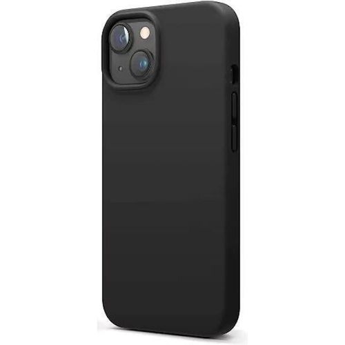 cumpără Husă pentru smartphone Helmet iPhone 14, Liquid Silicone, Black în Chișinău 