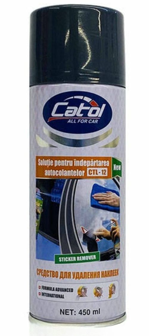 купить Средство для ухода за авто CatolLux VSL-12, Sticker remover 450ml, indepărtarea autocolantelor в Кишинёве 