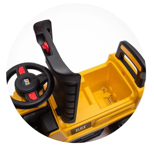 купить Толокар Chipolino ROCCAT02401YE Ride on car CAT LOADER yellow в Кишинёве 