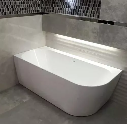 купить Ванна Polimat Sola L 170x75 + отдельно стоящий сифон в Кишинёве 