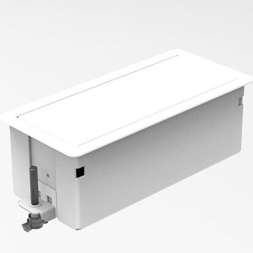 купить Розетка электрическая ASA Plastici 060.34F.00017 Versanet 2.0 3 sockets F Matt White в Кишинёве 