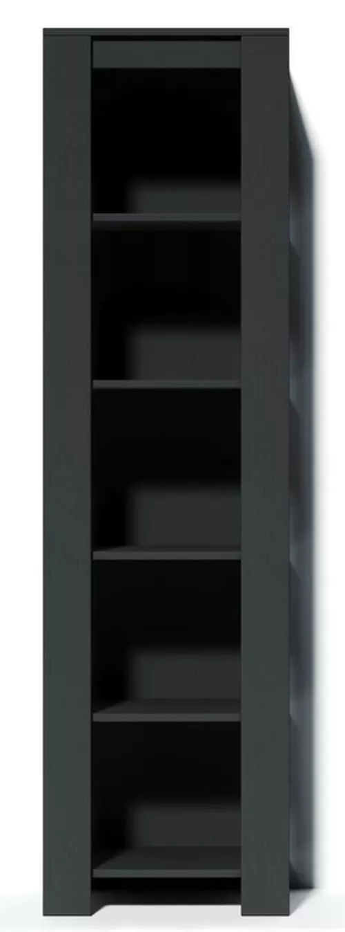 купить Офисный стеллаж Fabrik Home Belfort (550x1970x420) Черный ясень в Кишинёве 