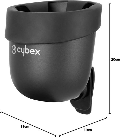 купить Аксессуар к детским автокреслам Cybex 523001110 Suport pahar pentru scaun auto Black в Кишинёве 