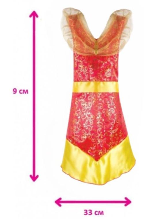 cumpără Haine pentru copii Tomy T85016 Платье для праздников и ролевых игр Красный огонь, 3-5 лет în Chișinău 