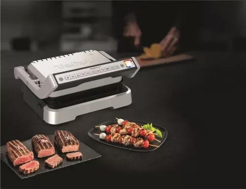 купить Гриль-барбекю электрический Tefal GC772D30 OptiGrill 2in1 Inox в Кишинёве 