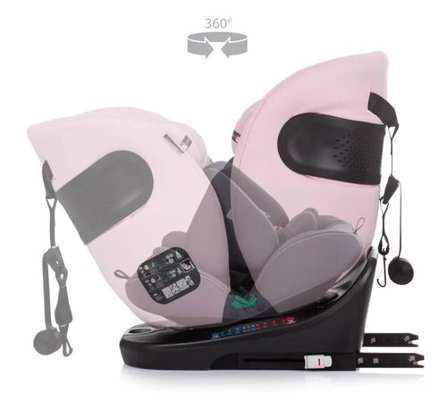 cumpără Scaun auto Chipolino Stkmot02405f I-Size 40-150 Cm Isofix 360 Motion Flamingo în Chișinău 