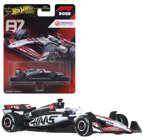 cumpără Mașină Hot Wheels JKD90 Mașinuță de colecție Premium Haas: Oliver Bearman #87, 1:64 în Chișinău 
