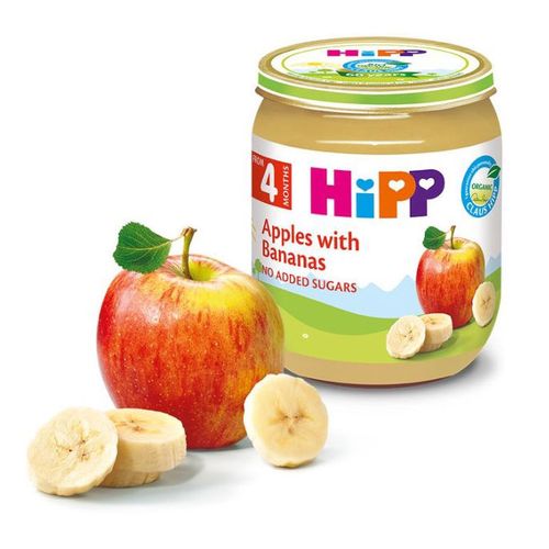 Piure HIPP Mere-banane (4+ luni) 125 g 